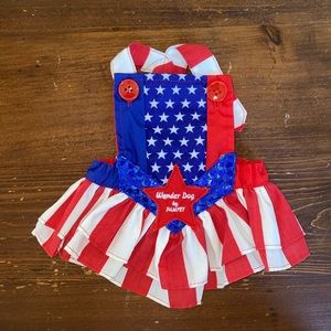 Pampet Wonder Dog Dress Costume Sz 1 XS